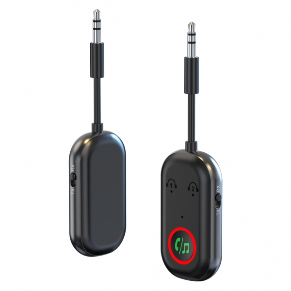 2 in 1 Bluetooth Transmitter and receiver which can connect two Bluetooth devices