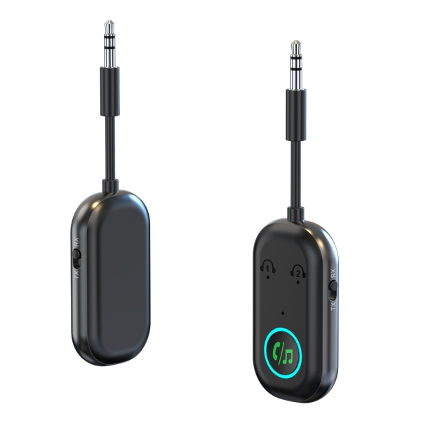 2 in 1 Bluetooth Transmitter and receiver which can connect two Bluetooth devices